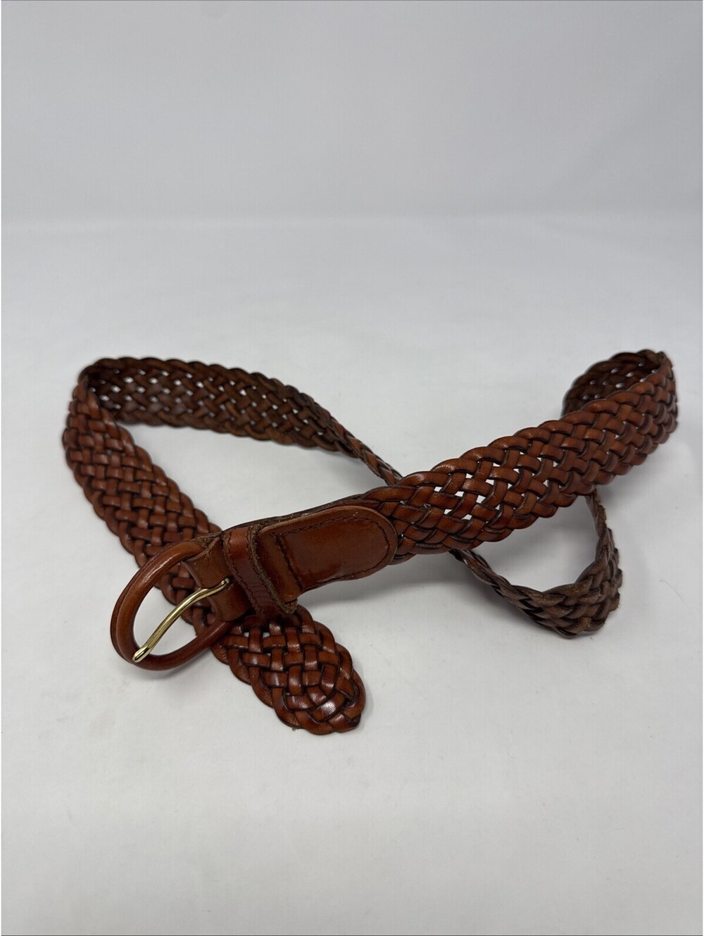 Talbots Genuine Leather Light Brown Belt Size Medium